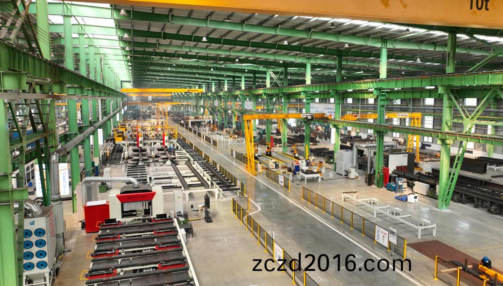 H型(xing)鋼智能生産線