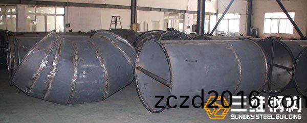 非標(biao)異形鋼構件加工圖(tu)3