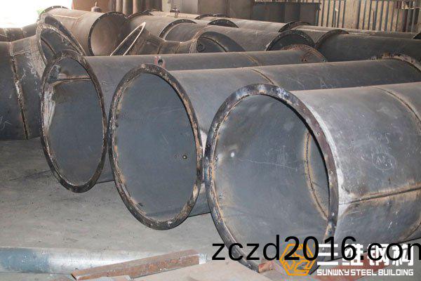 非標異(yi)形鋼(gang)構(gou)件加工圖(tu)2