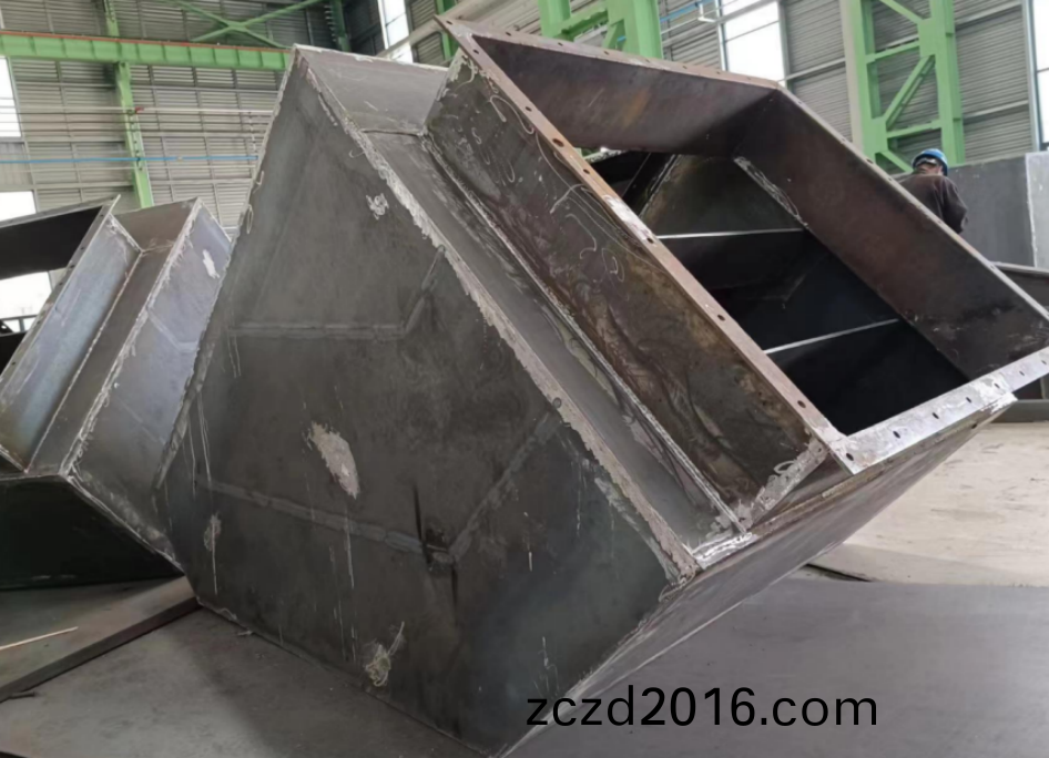 灋國(guo)破(po)碎站卸(xie)料鬭(dou)項目(mu)加工(gong)