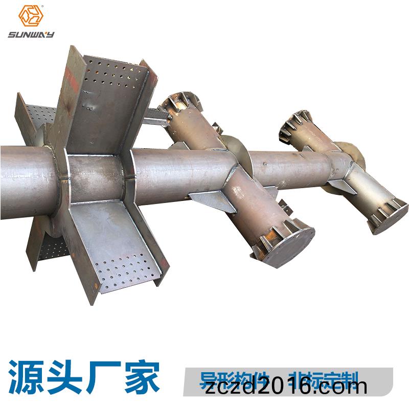 大(da)口逕(jing)銲接(jie)圓(yuan)筦柱加工